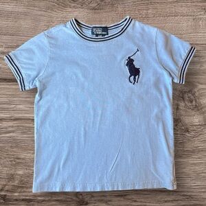 Polo by Ralph Lauren Kids Light Blue Tee with Logo Boys 4T